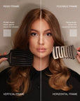 The ZIGZAG brush tested best air brush against other hair brushes.