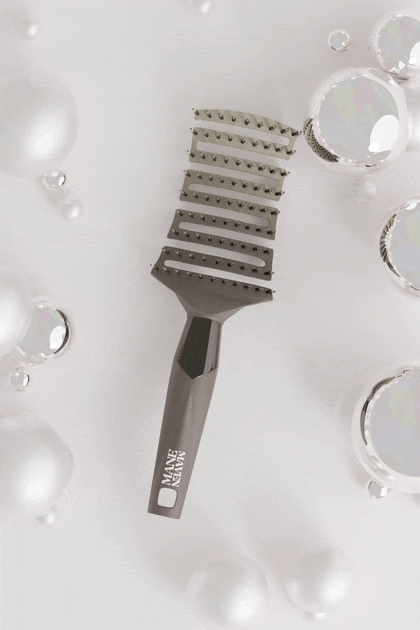 ZIGZAG Brush for wet and dry hair – best detangling brush for smooth, frizz-free hair