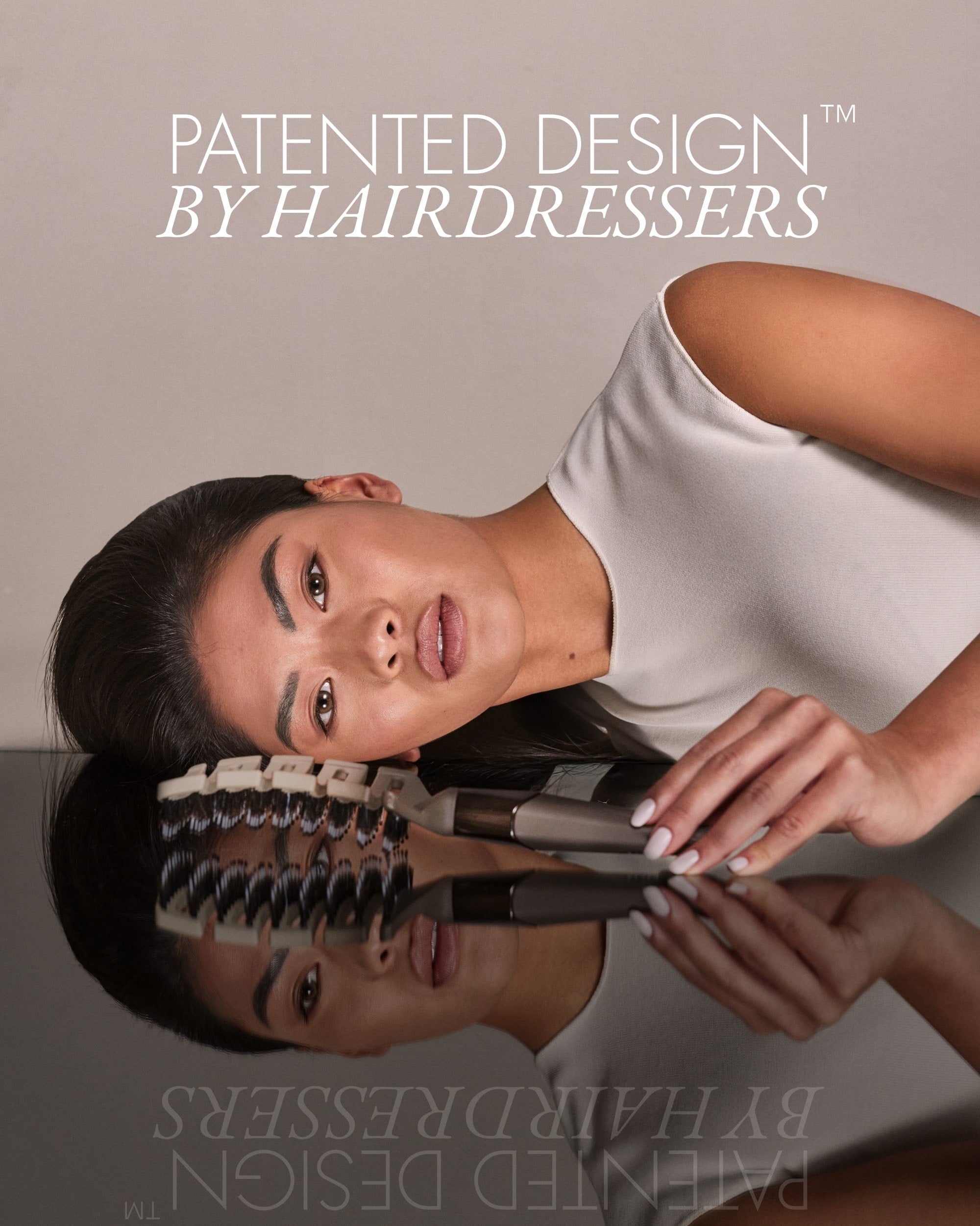 ZIGZAG Brush with patented design – innovative hairbrush for superior detangling and smoothing
